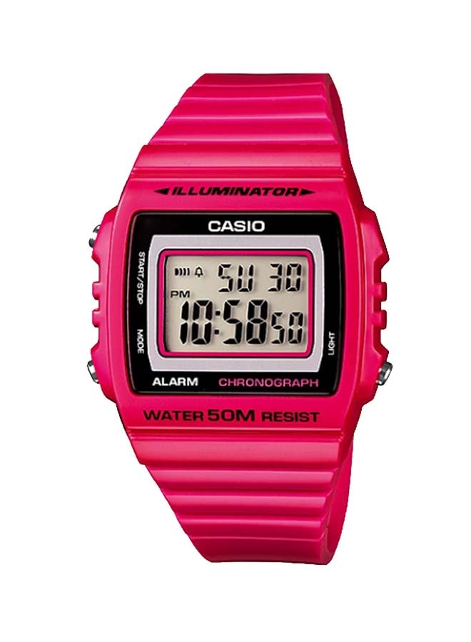 CASIO Women's Resin Digital Wrist Watch W-215H-4AVDF  - Image 1