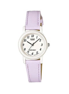 Women's Enticer Leather Analog Watch LQ-139L-6BDF