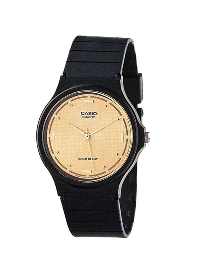 CASIO Men's Resin Analog Wrist Watch MQ-76-9ALDF - 39 mm - Black  - Image 1