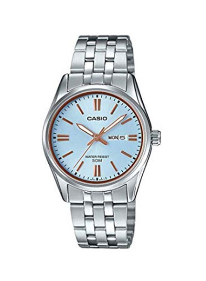 CASIO Women's Stainless Steel Analog Watch LTP-1335D-2AVDF - Image 1