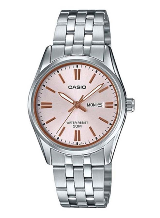 CASIO Women's Stainless Steel Analog Watch LTP-1335D-4AVDF  - Image 1