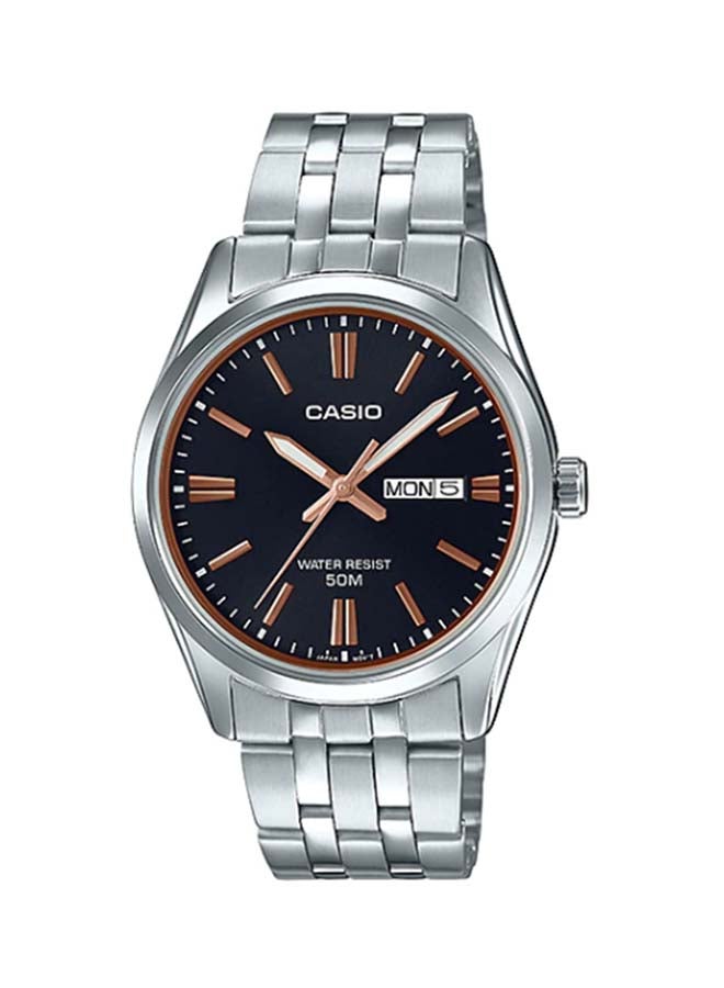 CASIO Men's Enticer Stainless Steel Analog Wrist Watch MTP-1335D-1A2VDF - Image 1