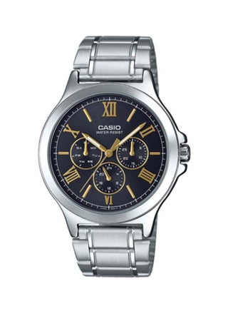 Men's Stainless Steel Analog Wrist Watch MTP-V300D-1A2UDF - 33 mm - Silver - v1600357522/N40052931A_1