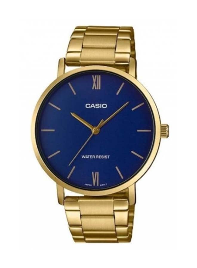 CASIO Men's Stainless Steel Analog Wrist Watch MTP-VT01G-2BUDF  - Image 1