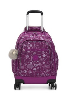 kipling Kids Wheeled Backpack With Laptop Compartment Purple  - Image 1
