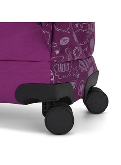 kipling Kids Wheeled Backpack With Laptop Compartment Purple  - Image 5