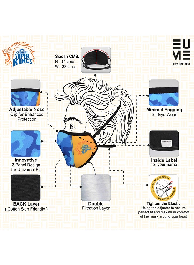 EUME - Anti-Viral With Virus Neutralization Reusable And Washable Face Mask (CSK) - Image 1