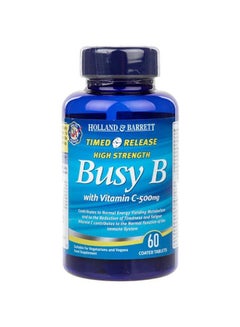 Timed Release Busy B With Vitamin C - 60 Tablets