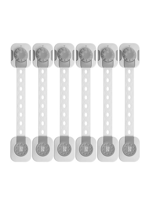6-Piece Multipurpose Dual Action Child Safety Lock
