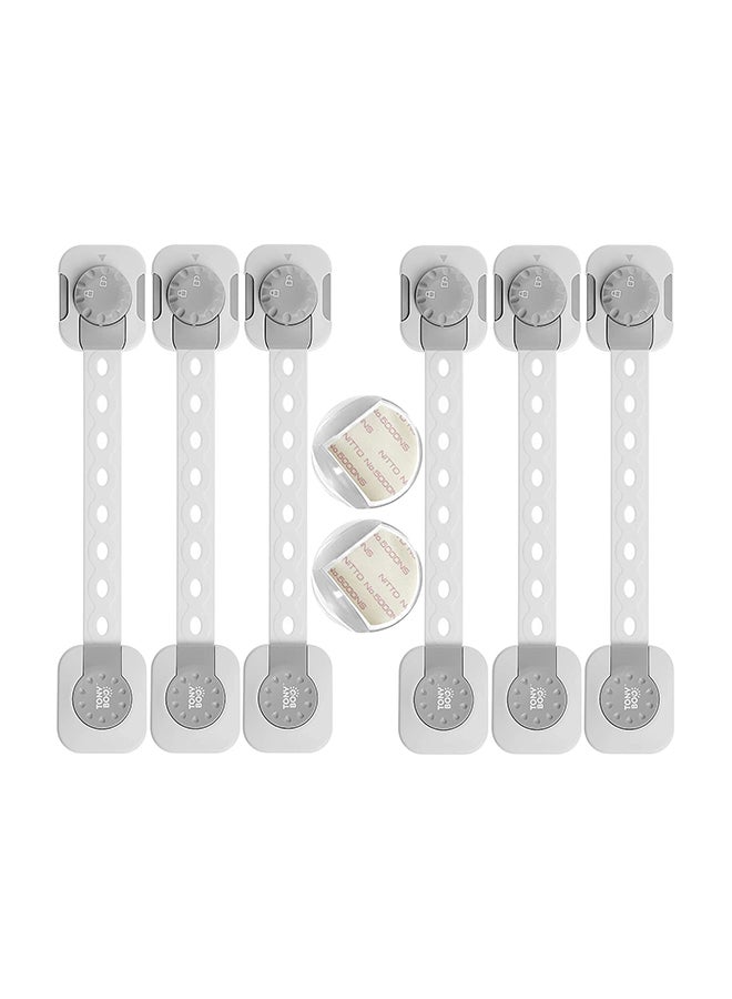6-Piece Multipurpose Dual Action Child Safety Lock