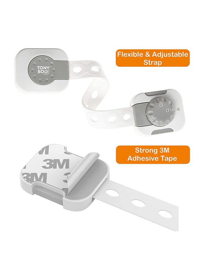 6-Piece Multipurpose Dual Action Child Safety Lock
