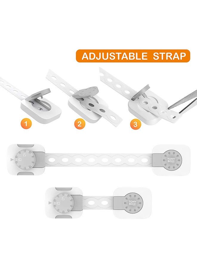 6-Piece Multipurpose Dual Action Child Safety Lock