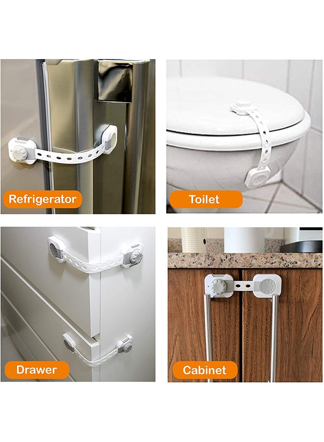 6-Piece Multipurpose Dual Action Child Safety Lock
