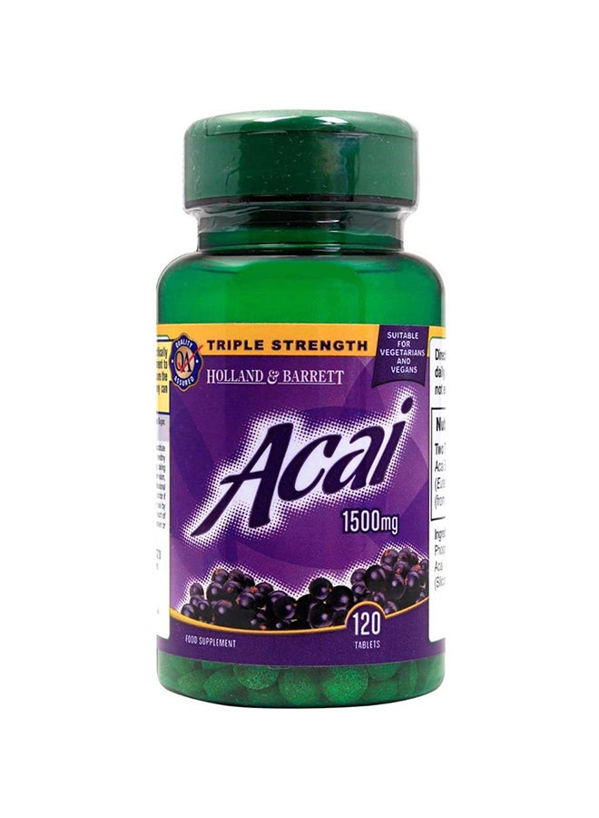 Holland & Barrett Acai - 120 Tablets 