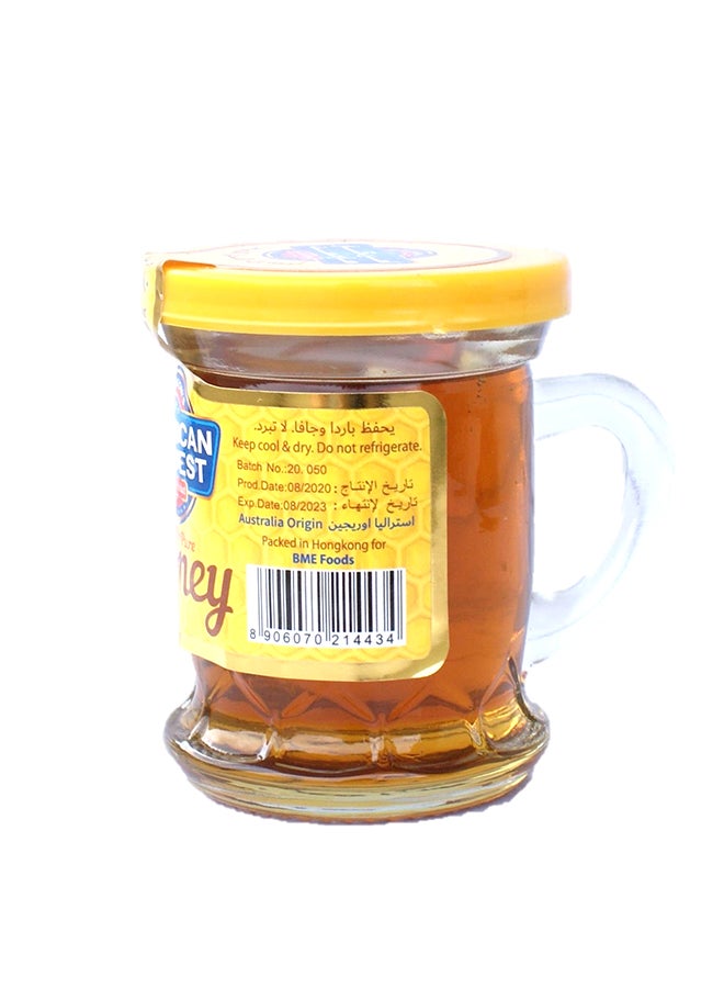American Harvest Natural Honey Glass Jar 80grams  - Image 3