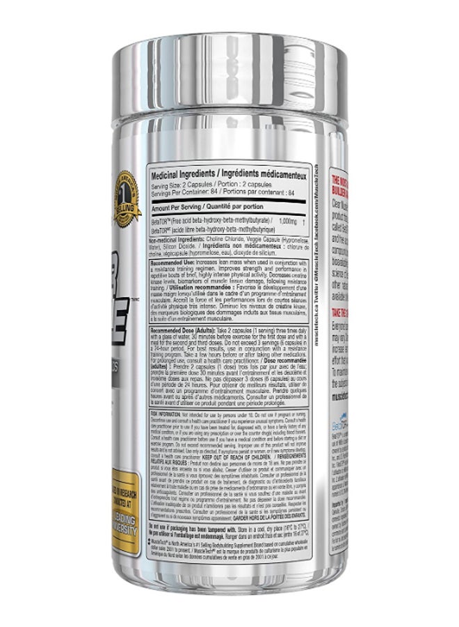 MuscleTech - Clear Muscle Dietary Supplement - Unflavoured - 168 Capsules - Image 1