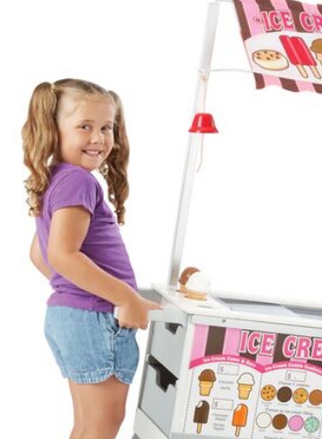 Melissa & Doug - 40-Piece Snacks And Sweets Food Cart Set - Image 1