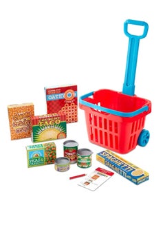 Melissa & Doug Fill And Roll Grocery Basket Play Set  - Image 2