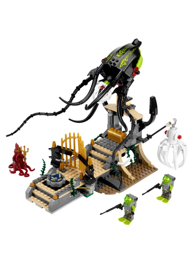 8061 353-Piece Atlantis Gateway Of The Squid Building Toy 8061 7+ Years