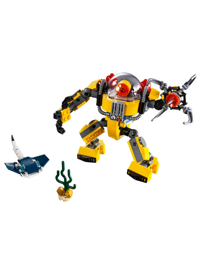 LEGO - 31090 207-Piece Creator Underwater Robot Building Set 31090 7+ Years - Image 1