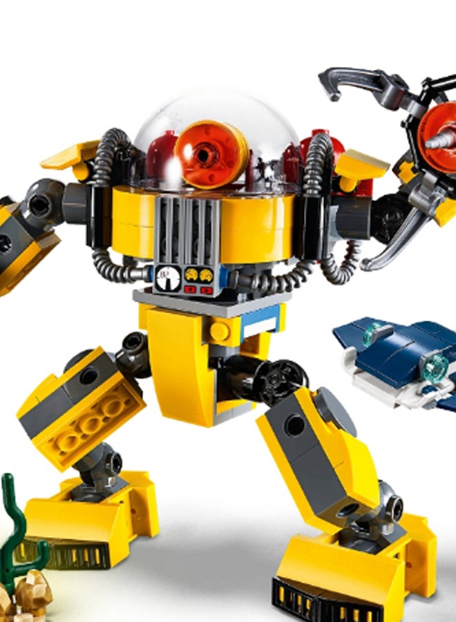 LEGO - 31090 207-Piece Creator Underwater Robot Building Set 31090 7+ Years - Image 1