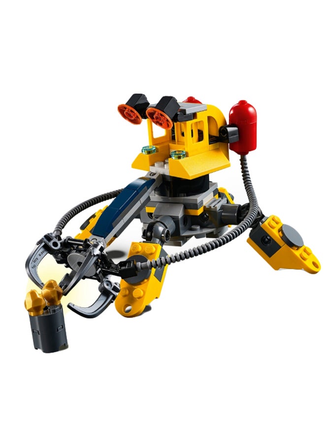 LEGO - 31090 207-Piece Creator Underwater Robot Building Set 31090 7+ Years - Image 1
