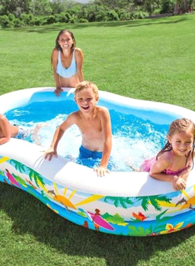 INTEX Swim Center Seashore Pool 103x63x18cm  - Image 3