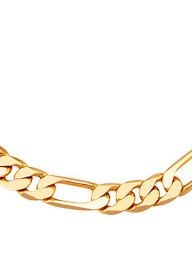 Shining Jewel Italian Imported Fine Gold Plated Link Bracelet  - Image 4