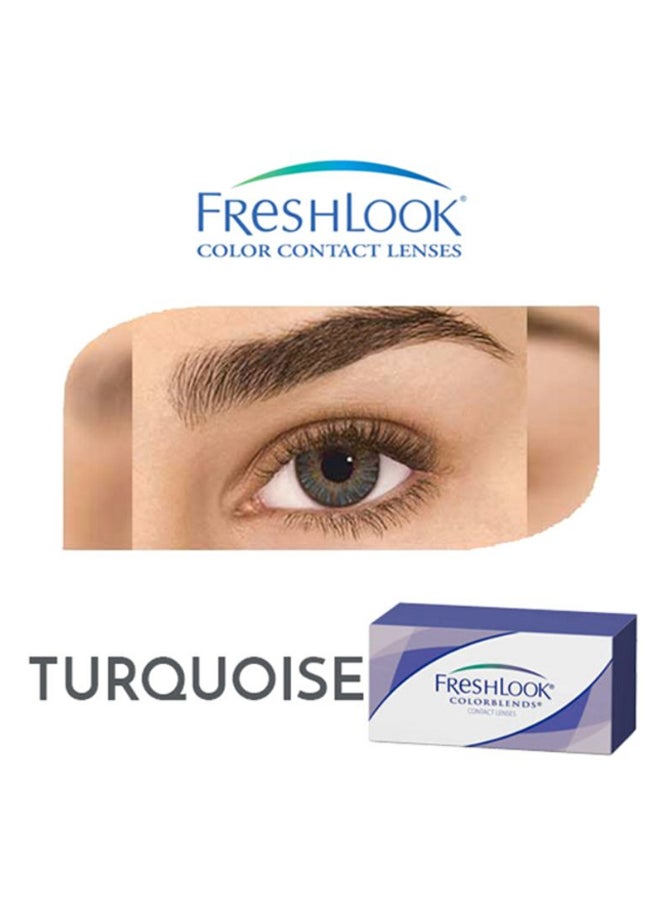 FRESHLOOK women Pack Of 2 Colorblends Monthly Disposable Contact Lenses - Image 2