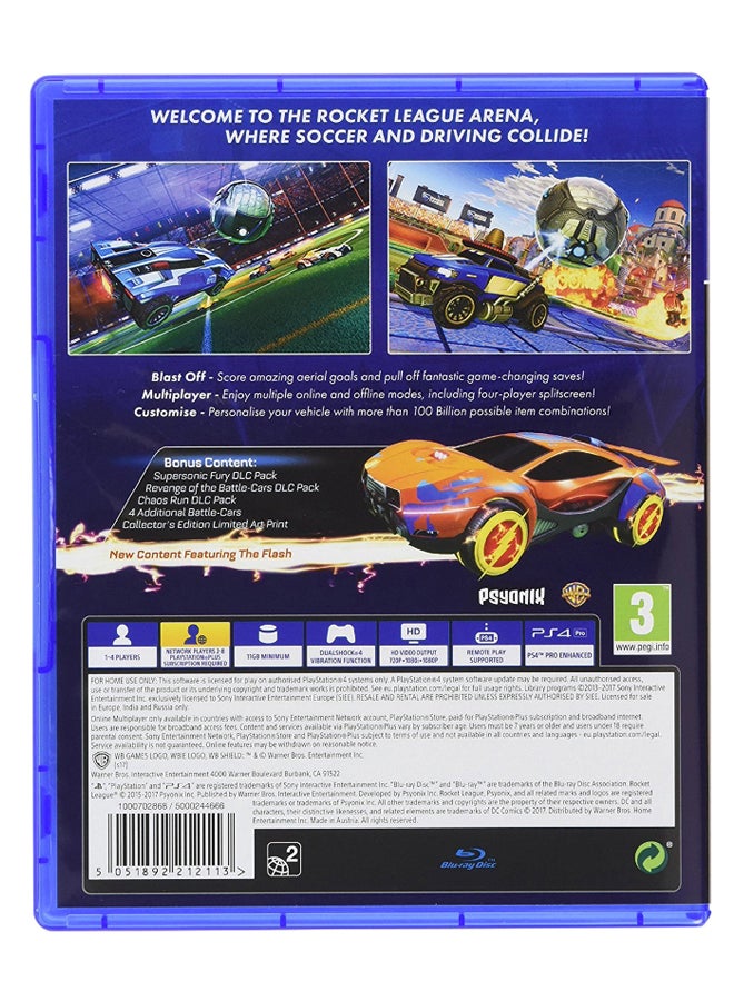 Bethesda - Rocket League With DualShock 4 Wireless Controller - (Intl Version) - Racing - PlayStation 4 (PS4) - Image 1