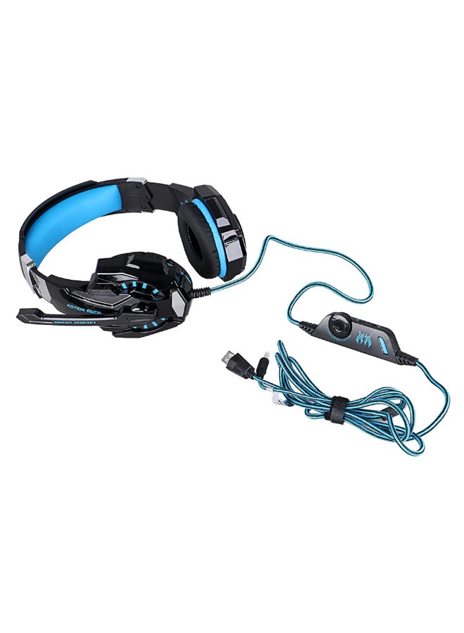 KOTION EACH Over-Ear Gaming Wired Headset With MicrophoneFor PS4/PS5/XOne/XSeries/NSwitch/PC - Image 4