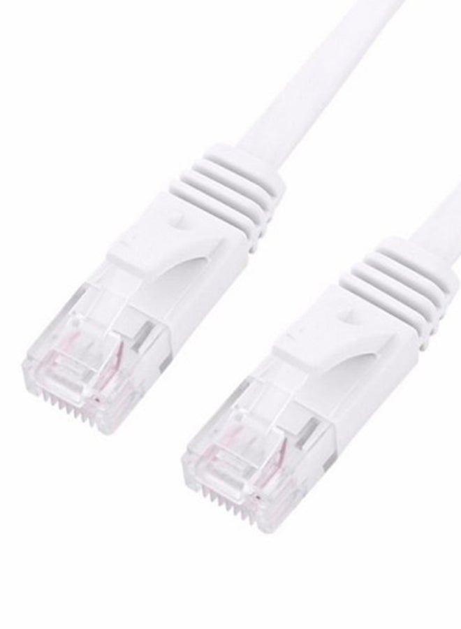 MARGOUN RJ45 Cat6 Ethernet LAN Network Cable White - Image 2
