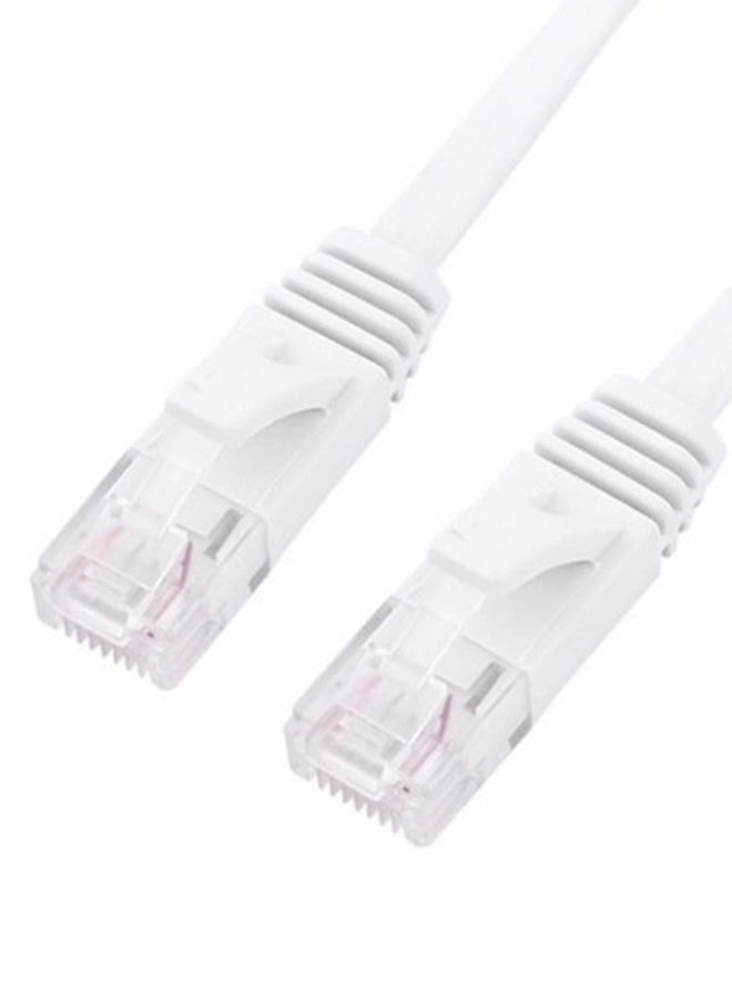 MARGOUN RJ45 Cat6 Ethernet LAN Network Cable White - Image 2
