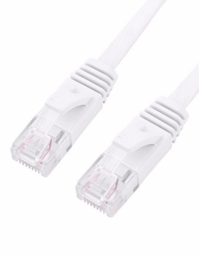 MARGOUN RJ45 Cat6 Ethernet LAN Network Cable White  - Image 2