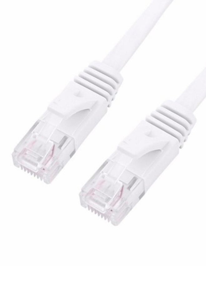 MARGOUN RJ45 Cat6 Ethernet LAN Network Cable White - Image 2