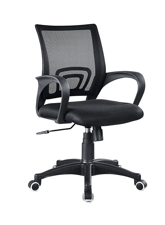 Stainless Steel Lifting And Rotating Chairs With Five Wheels Black 48x86x46cm - Image 2