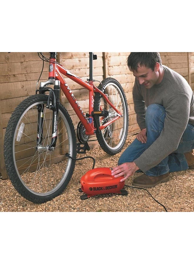 Air Inflator And Air Compressor For Bikes, Cars, Inflatables And Sports Balls 12V 120 PSI ASI200-XJ