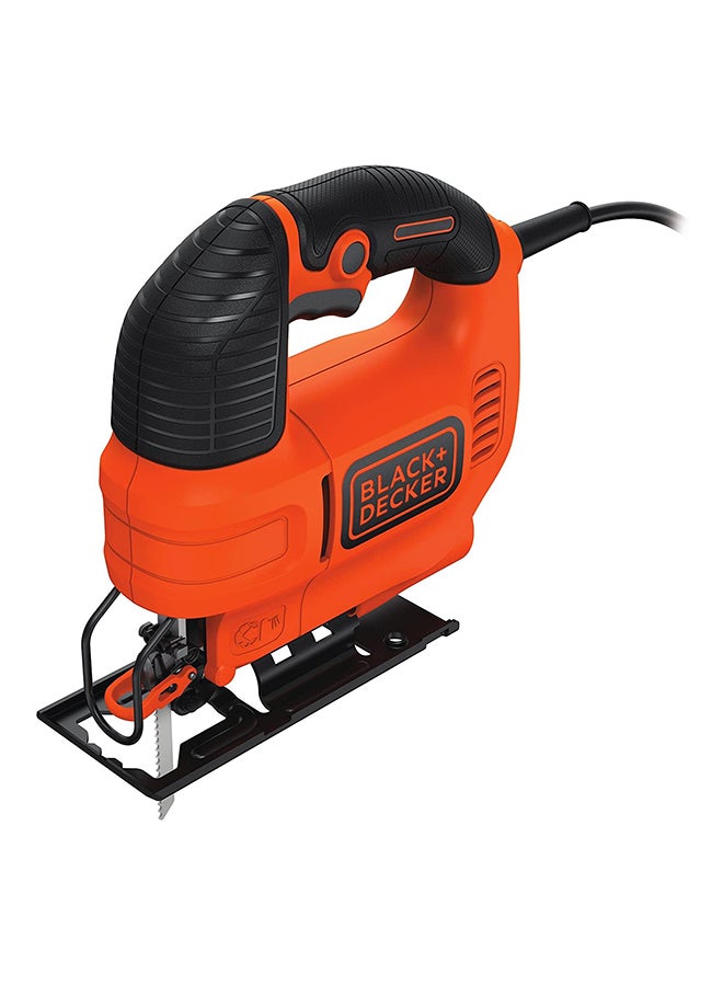 BLACK+DECKER Variable Speed Compact Jigsaw - Ks701Ek-Gb Orange/Black 1.64kg  - Image 2