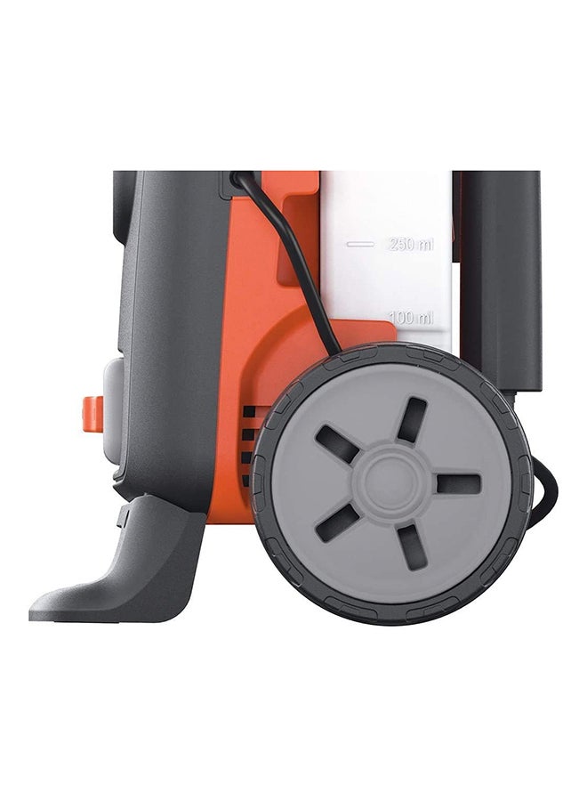 Pressure Washer High Performance With TSS And Lock System Ideal For Home, Garden Car 110 Bar 1400W BXPW1400E-B5 Orange/Black 