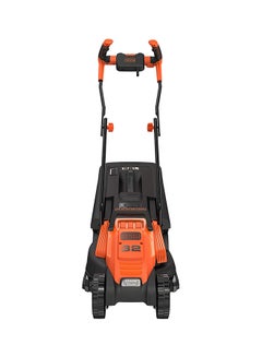 BLACK+DECKER 1200W 32cm Lawn Mower with Bike Handle for Lawn & Garden, Orange/Black - BEMW451BH-GB, 2 Years Warranty Orange/Black  - Image 2
