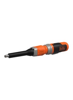 BLACK+DECKER Cordless Electric Screwdriver Set With Built In LED Light, Shaft Extension, 21-Piece Accessory Set, Charger, Pre-Drill + Metal Box 3.6V Li-Ion BCF602C-GB Black/Orange  - Image 1
