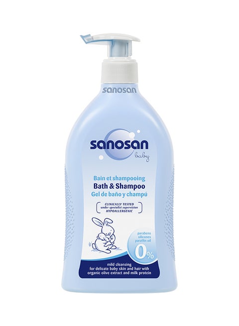 2-In-1 Bath And Shampoo, 500 ml