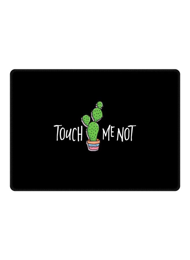 Stylizedd Touch Me Not Printed Gaming Mousepad Black/Green/White - Image 1
