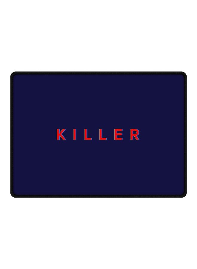 Stylizedd Killer Printed Gaming Mousepad Purple/Red/Black  - Image 1