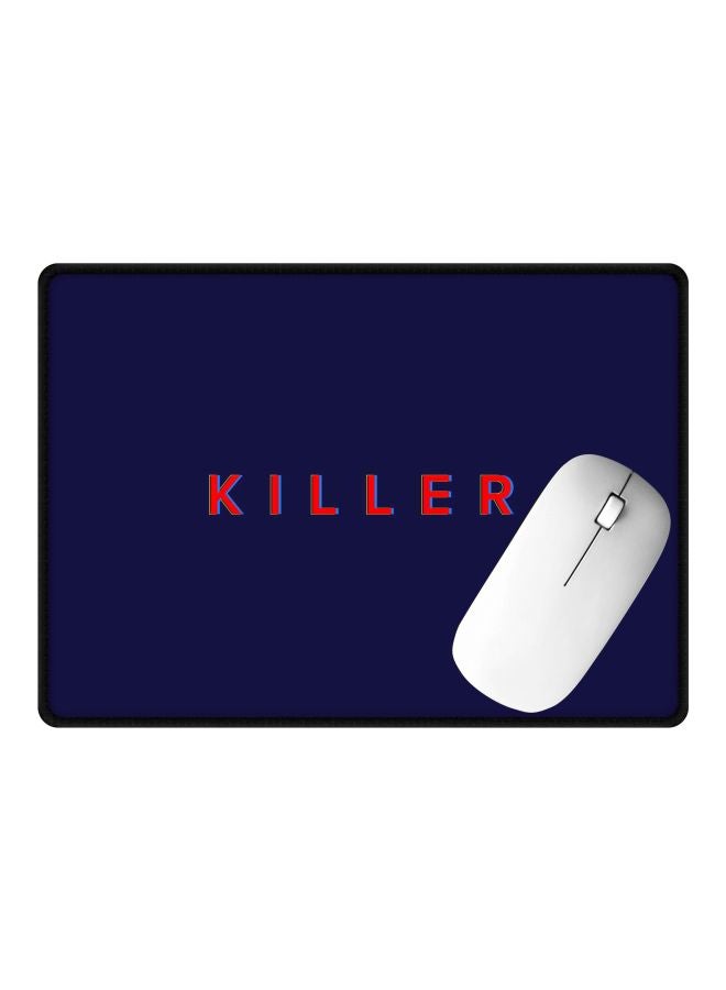 Stylizedd Killer Printed Gaming Mousepad Purple/Red/Black  - Image 2