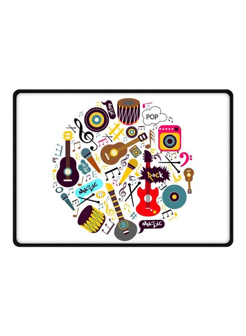 Muscial Instruments Printed Gaming Mouepad