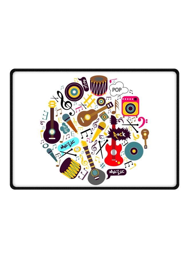 Stylizedd - Muscial Instruments Printed Gaming Mouepad - Image 1