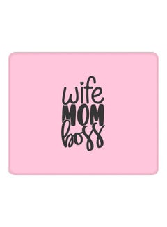 Stylizedd Wife Mom Boss Printed Gaming Mouepad  - Image 1