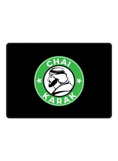 Chai Karak Printed Gaming Mousepad Black/Green/White