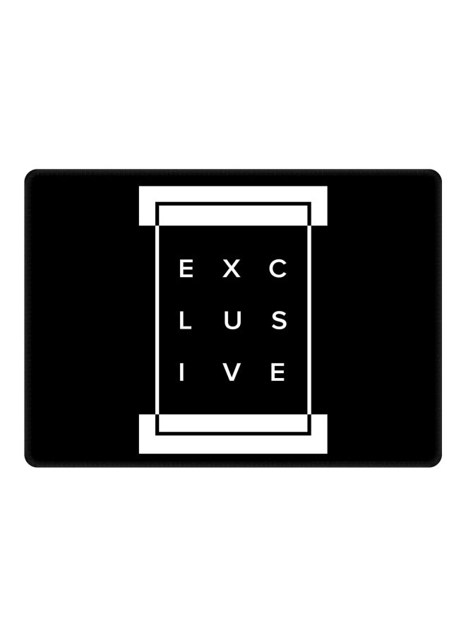 Stylizedd Exclusive Printed Gaming Mousepad Black/White - Image 1